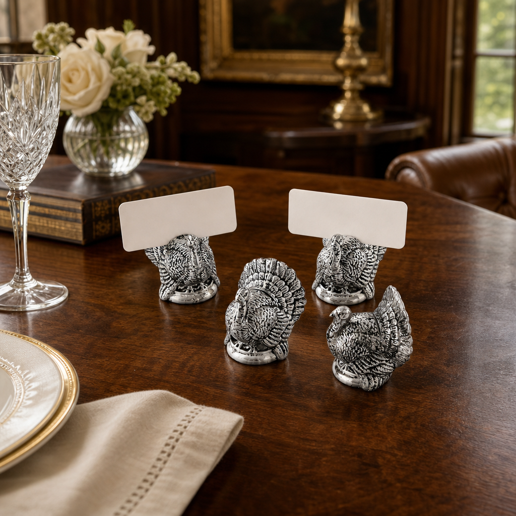 Turkey Placecard Holder (Set of 4)