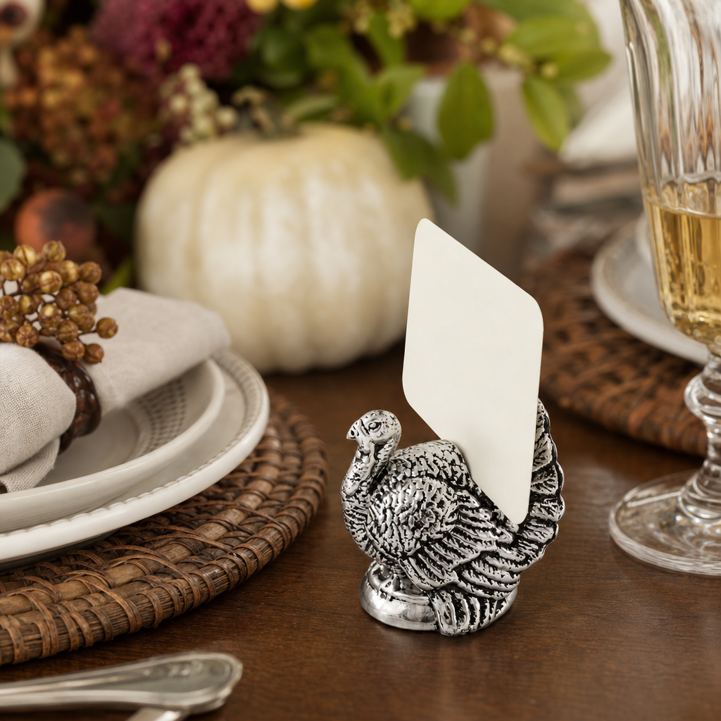 Turkey Placecard Holder (Set of 4)