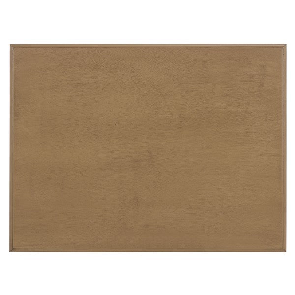Cassie 3 Shelf Accent Table in Desert Brown