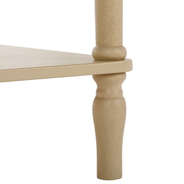Haven Accent Table in Natural with Storage Drawer