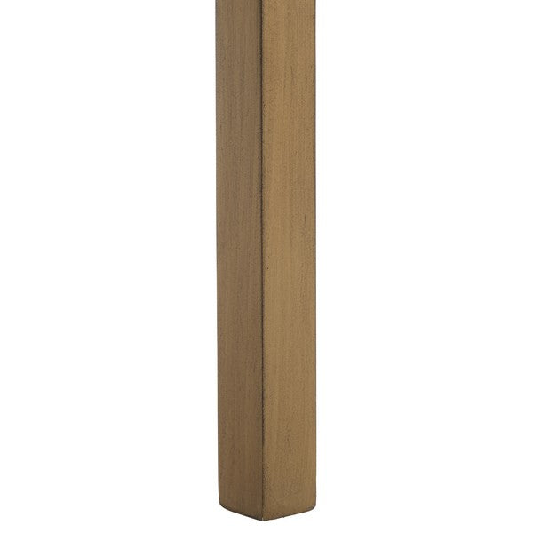Haven Accent Table in Dessert Brown with Low StorageDrawer