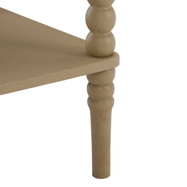 Orbis Square Accent Table in Natural