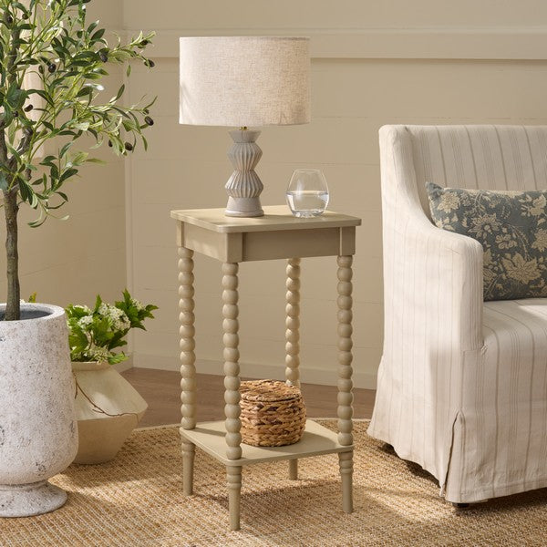 Orbis Square Accent Table in Natural