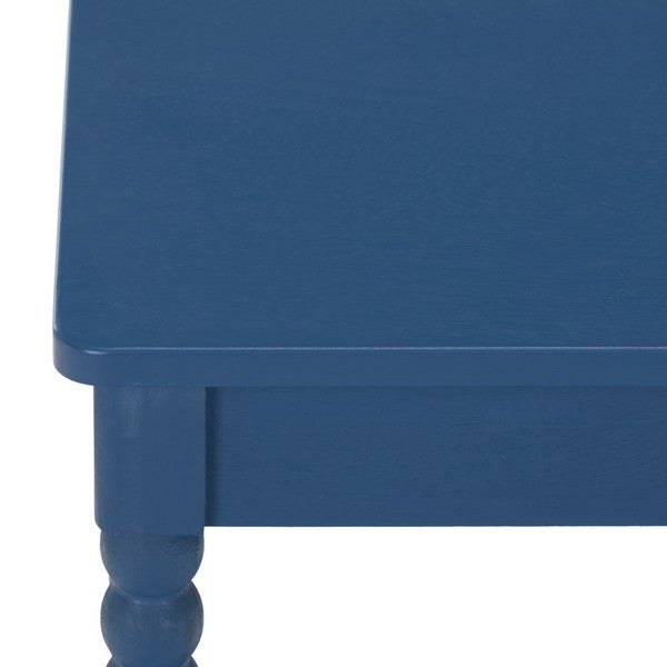 Orbis Square Accent Table in Blue
