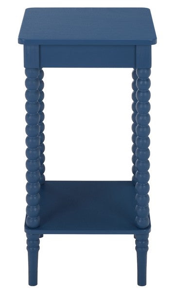 Orbis Square Accent Table in Blue