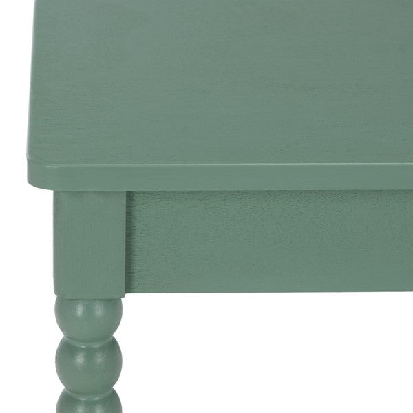 Orbis Square Accent Table in Sage Green