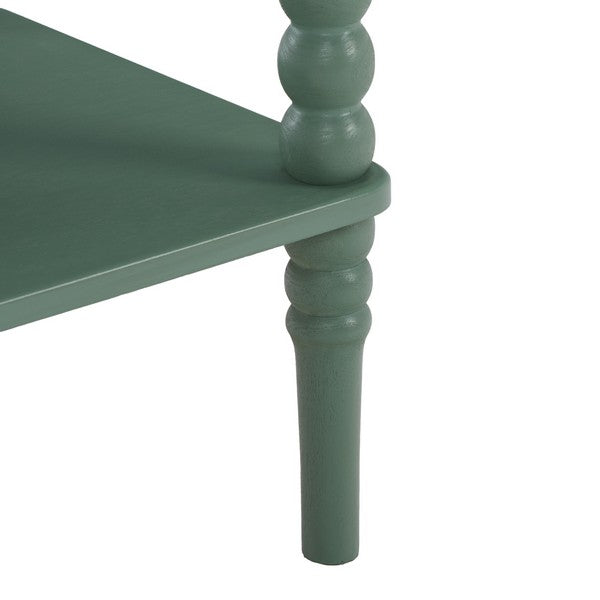 Orbis Square Accent Table in Sage Green