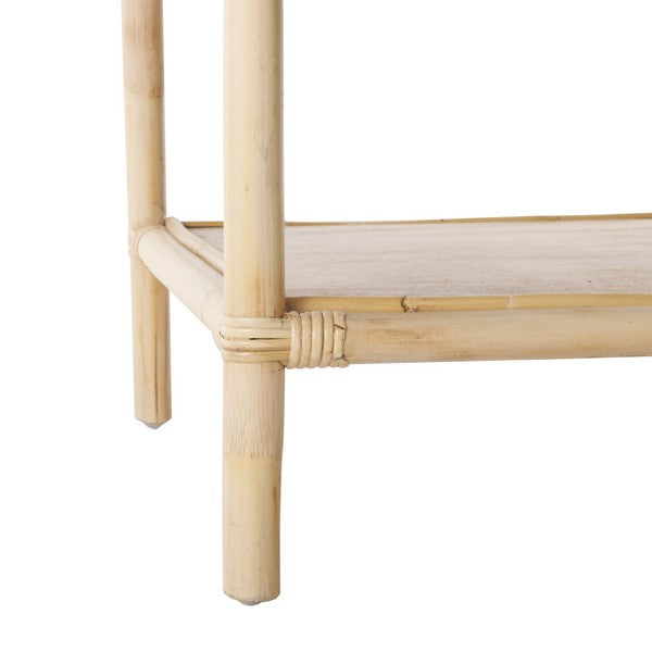 Arvid Square Rattan Accent Table in Natural