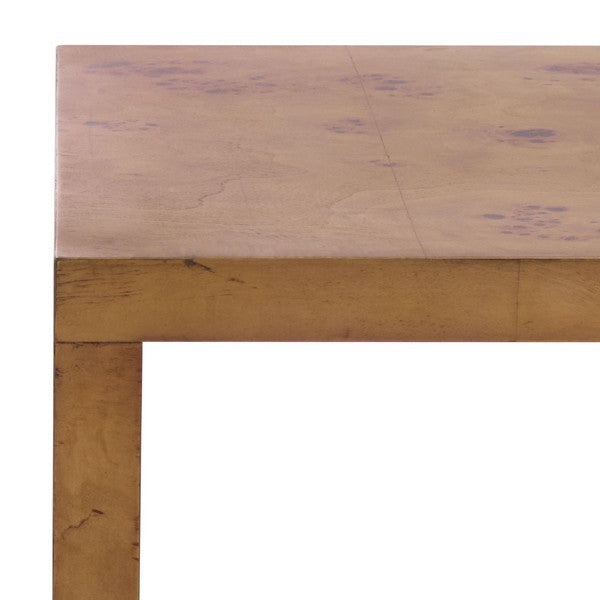 Willshine Wood Accent Table in Natural with Drawer