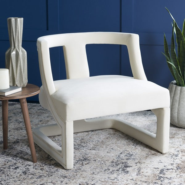 Rhyes Cream Accent Chair - The Mayfair Hall