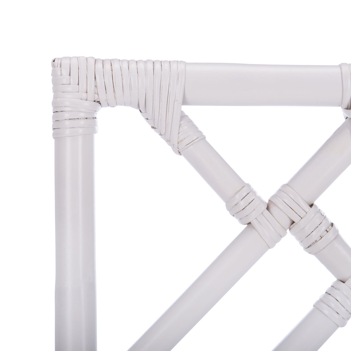 Bhumi Dining Chair in White with Cushion