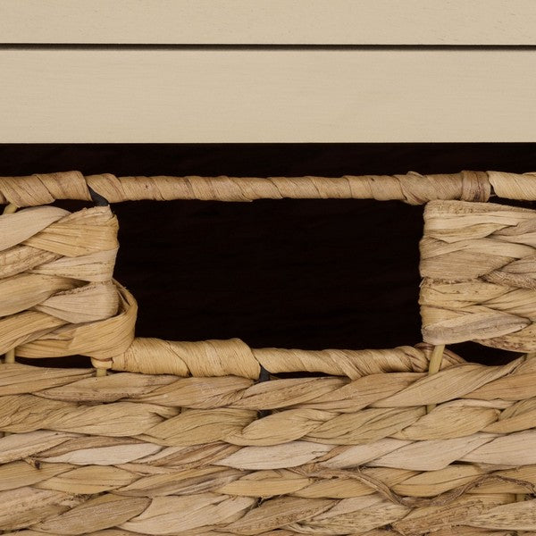 Damien 3 Drawer Storage Bench in Sand