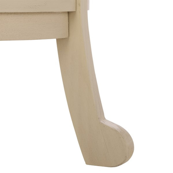 Mary Pedestal Table in Sand