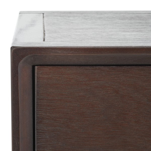 Siobhan Accent Table in Walnut with Storage Drawer