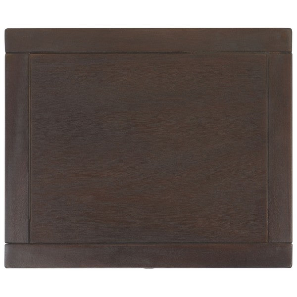 Siobhan Accent Table in Walnut with Storage Drawer