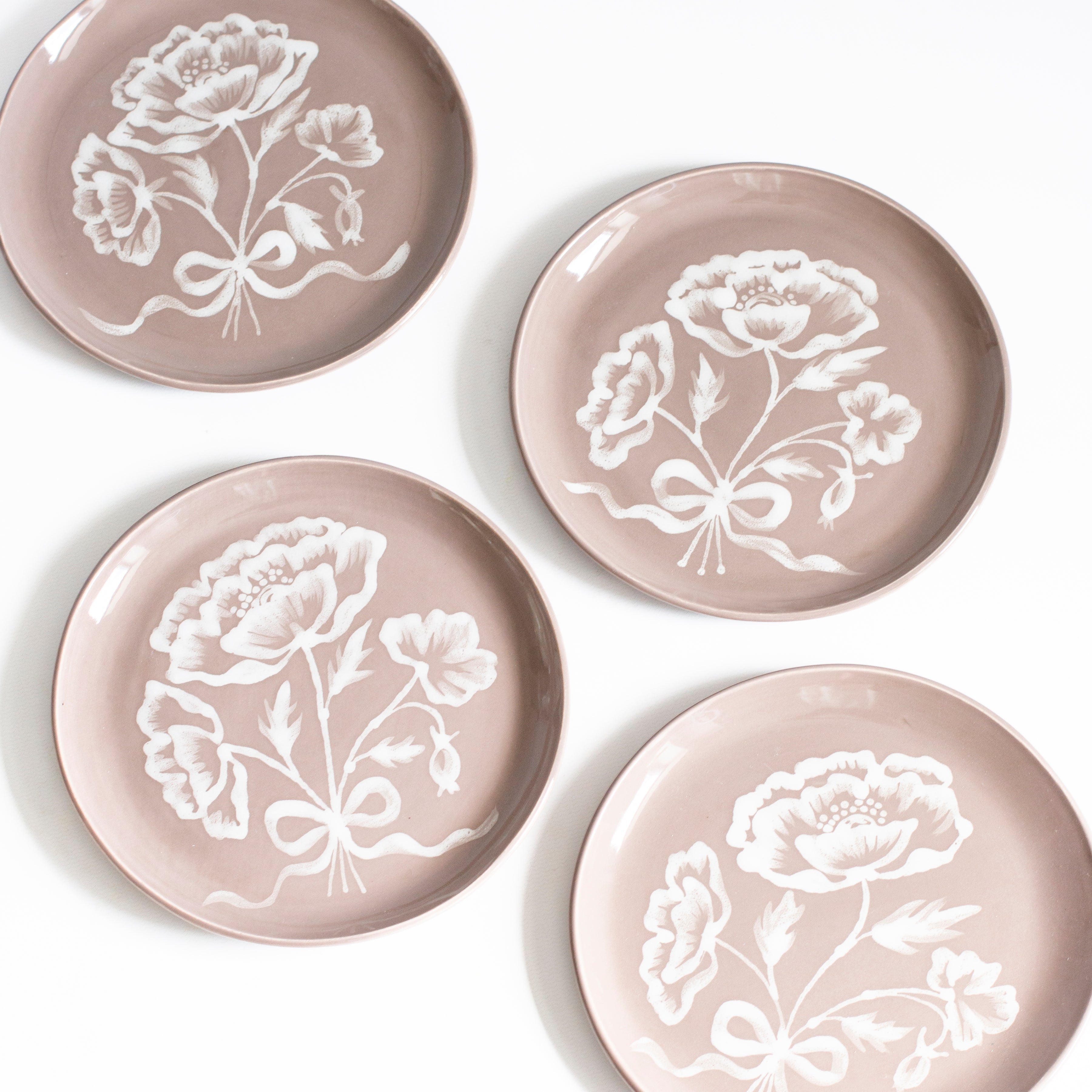 Keepsake Plate in Classic Poppy