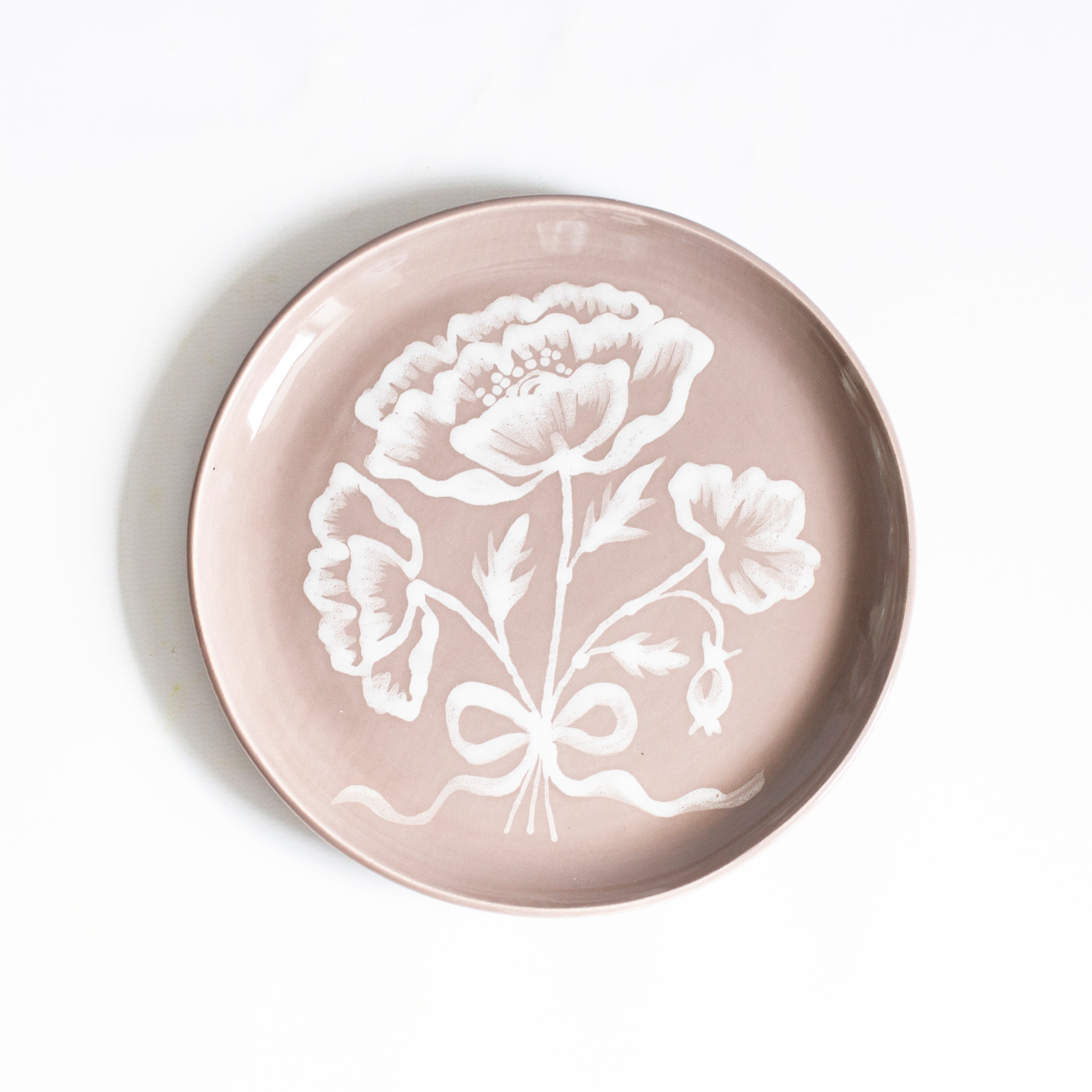 Keepsake Plate in Classic Poppy