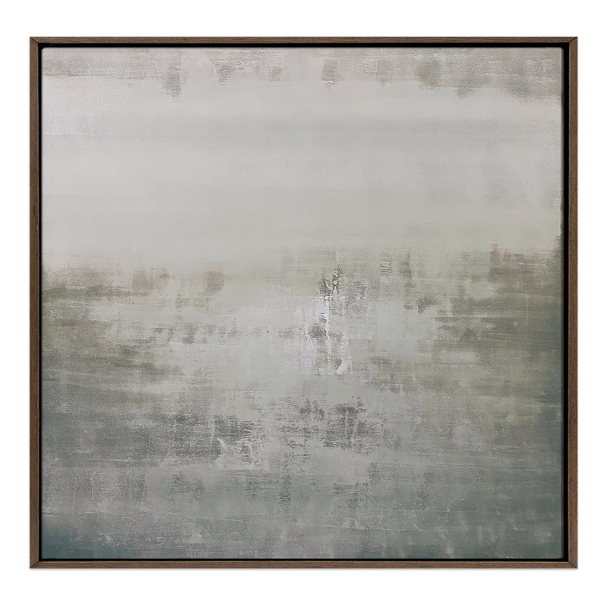 Abstract No 224 by Nivas Kanhere Framed Canvas Wall Art Print