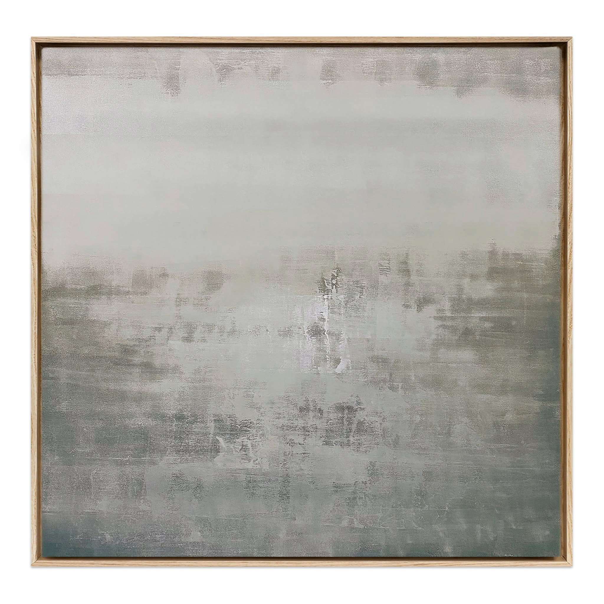 Abstract No 224 by Nivas Kanhere Framed Canvas Wall Art Print