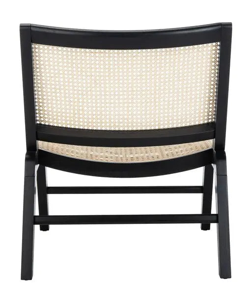 Auckland Black-Natural Accent Chair - The Mayfair Hall