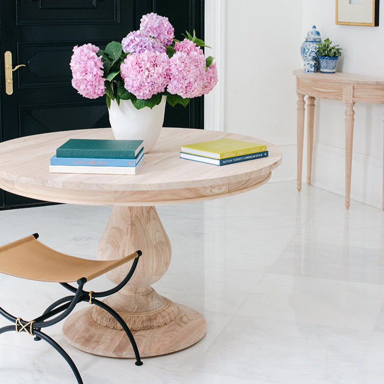 55" Charlotte Pedestal Table (Medium)