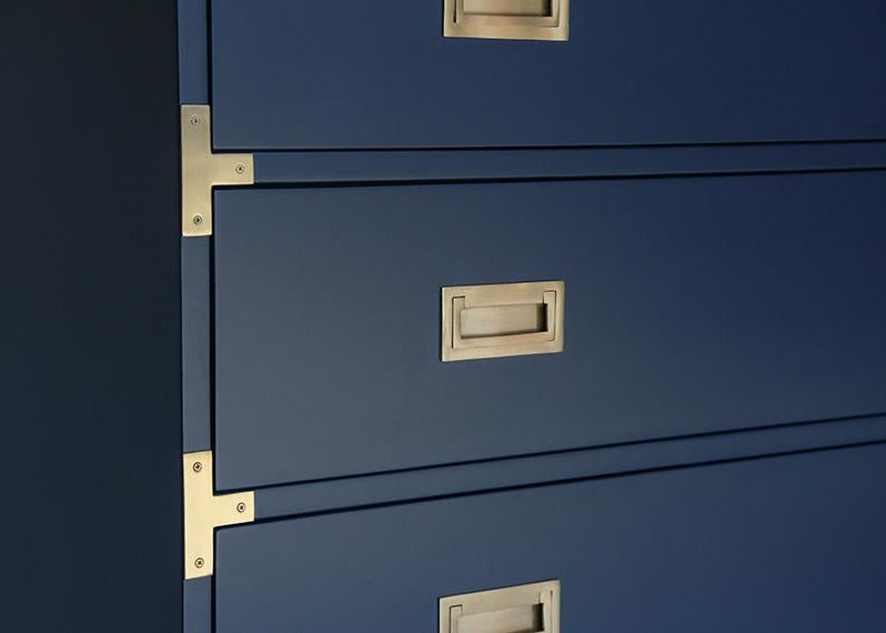 Large Carlyle Campaign Dresser - Navy