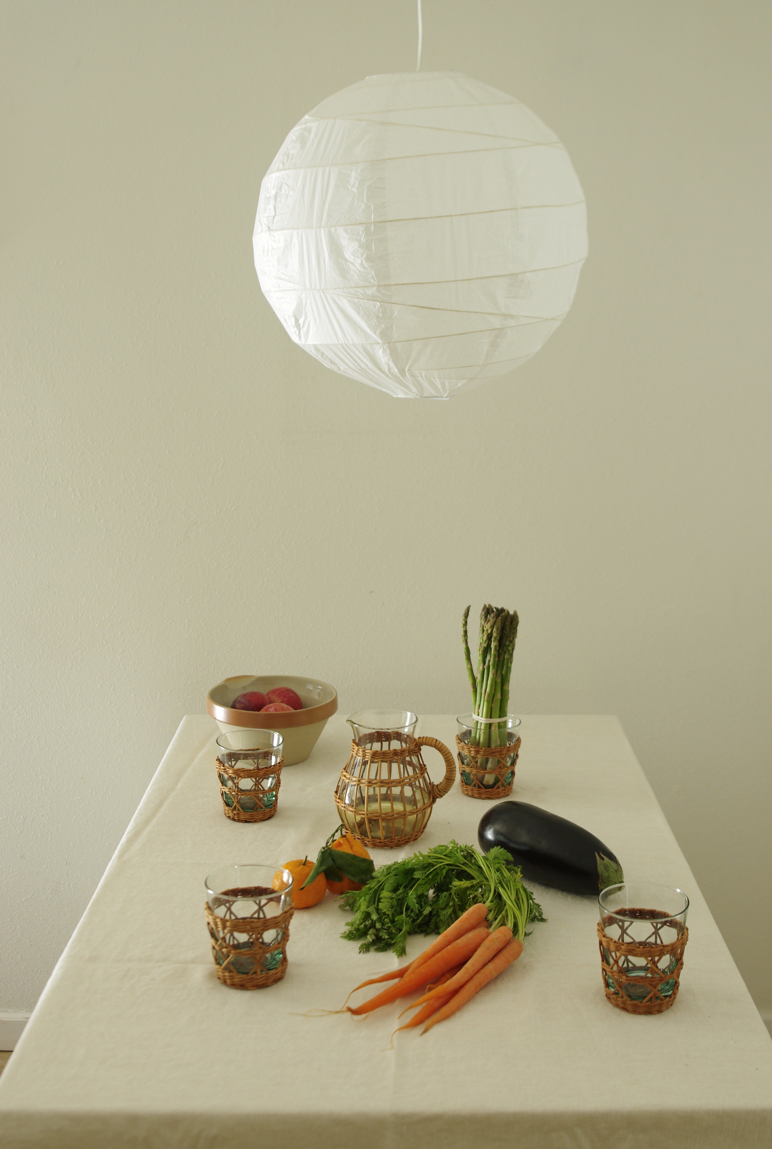 Seagrass Rattan Wide Cage Tumbler