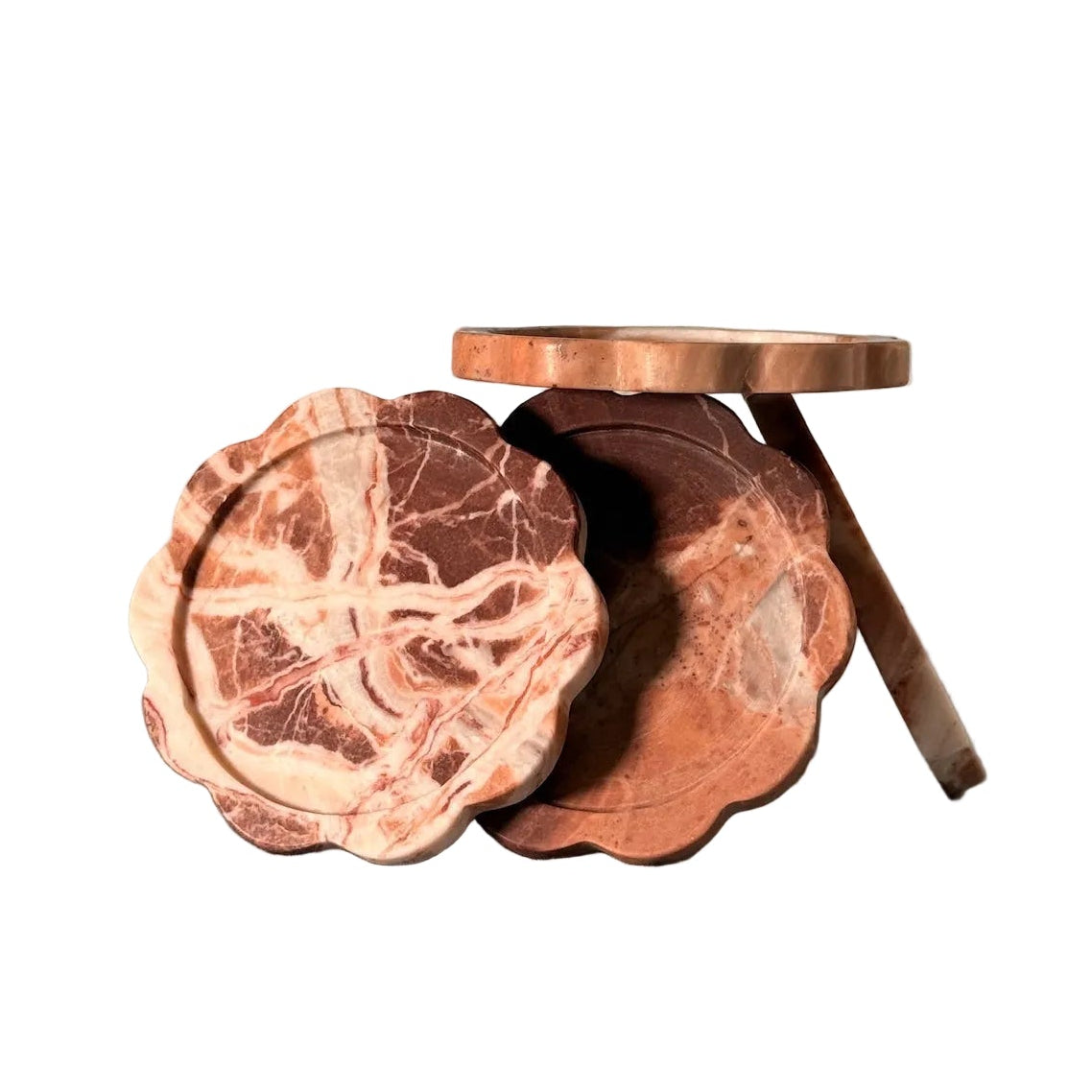 Sun Marble Coasters by Anastasio Home — Set of 4