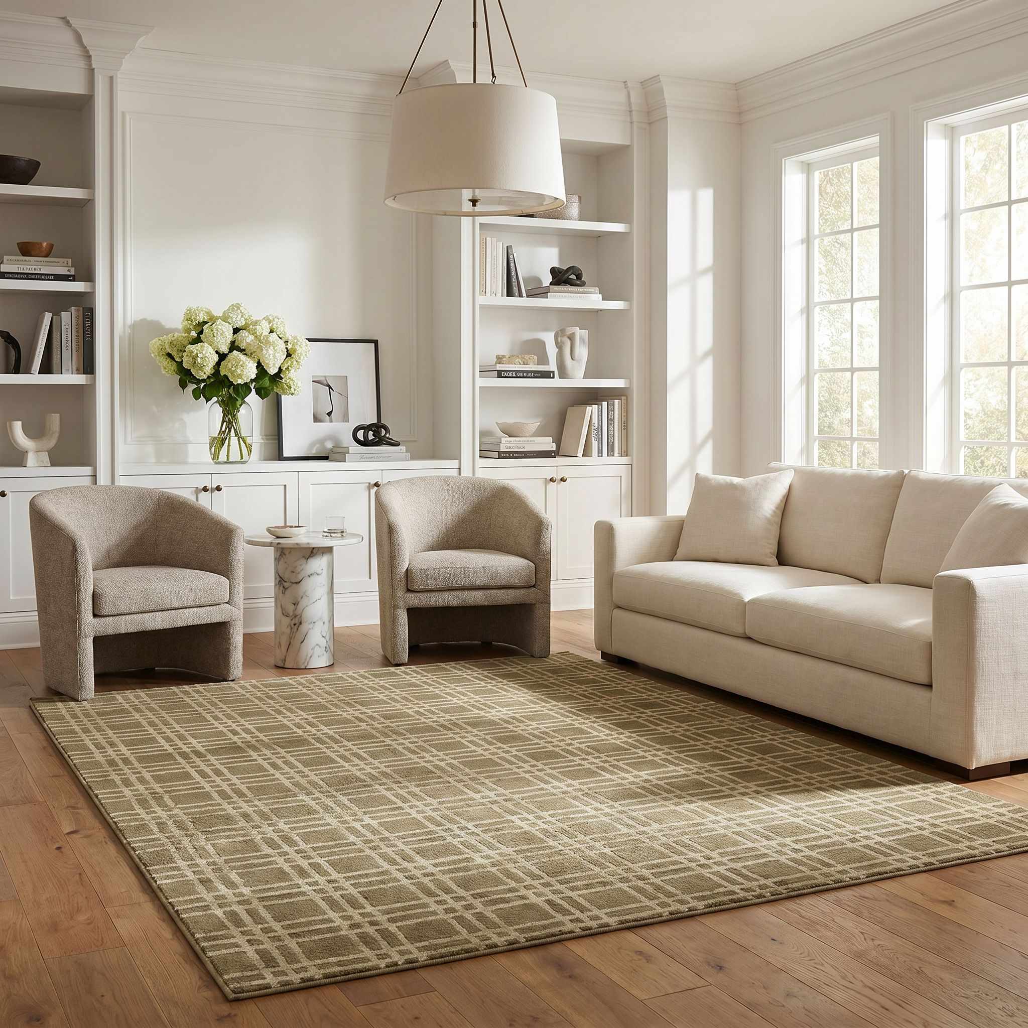 Eliseo Olive Area Rug