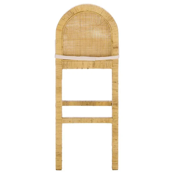Tojo Cane Round Back Bar Stool