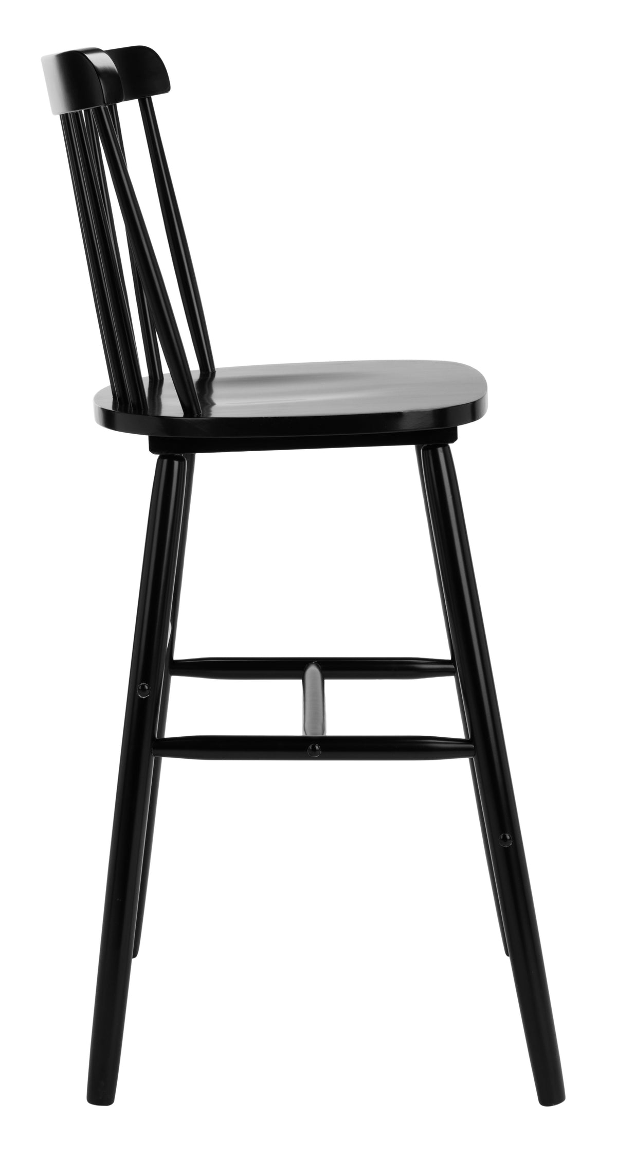 Galena Bar Stool in Black