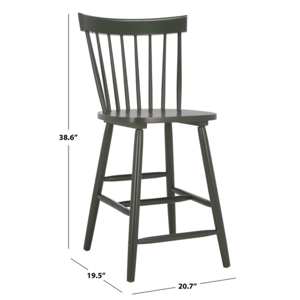 Providence Counter Stool in Dusty Green (Set of 2)