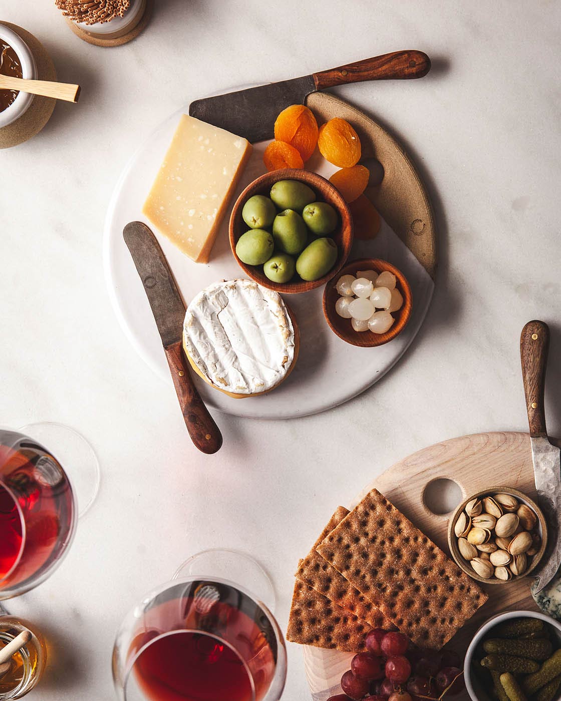 Artisan Forged Cheese Knives - Set of 4