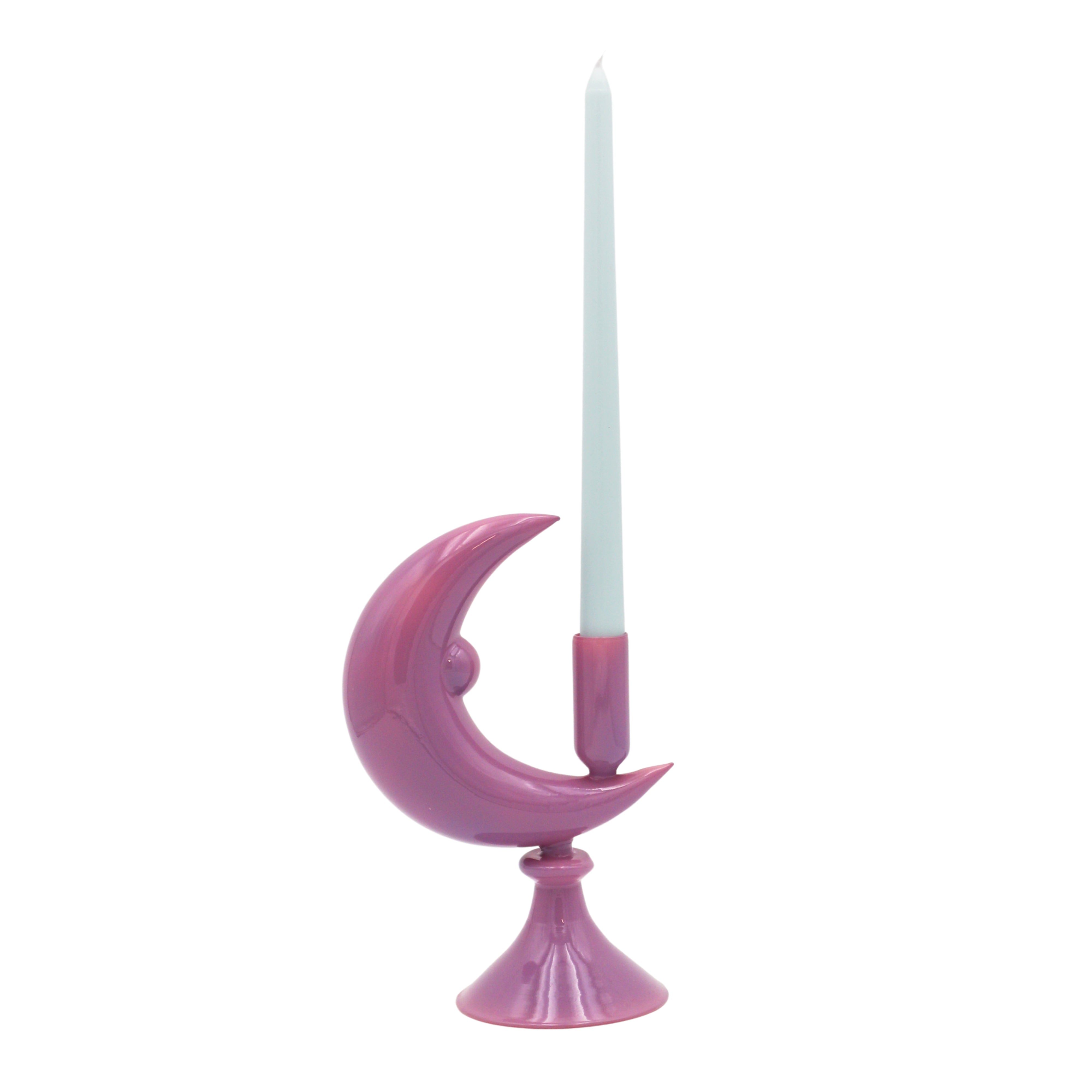 Extra Tall Cloud Taper Candle in Baby Blue (1 Case of 25 Candles)