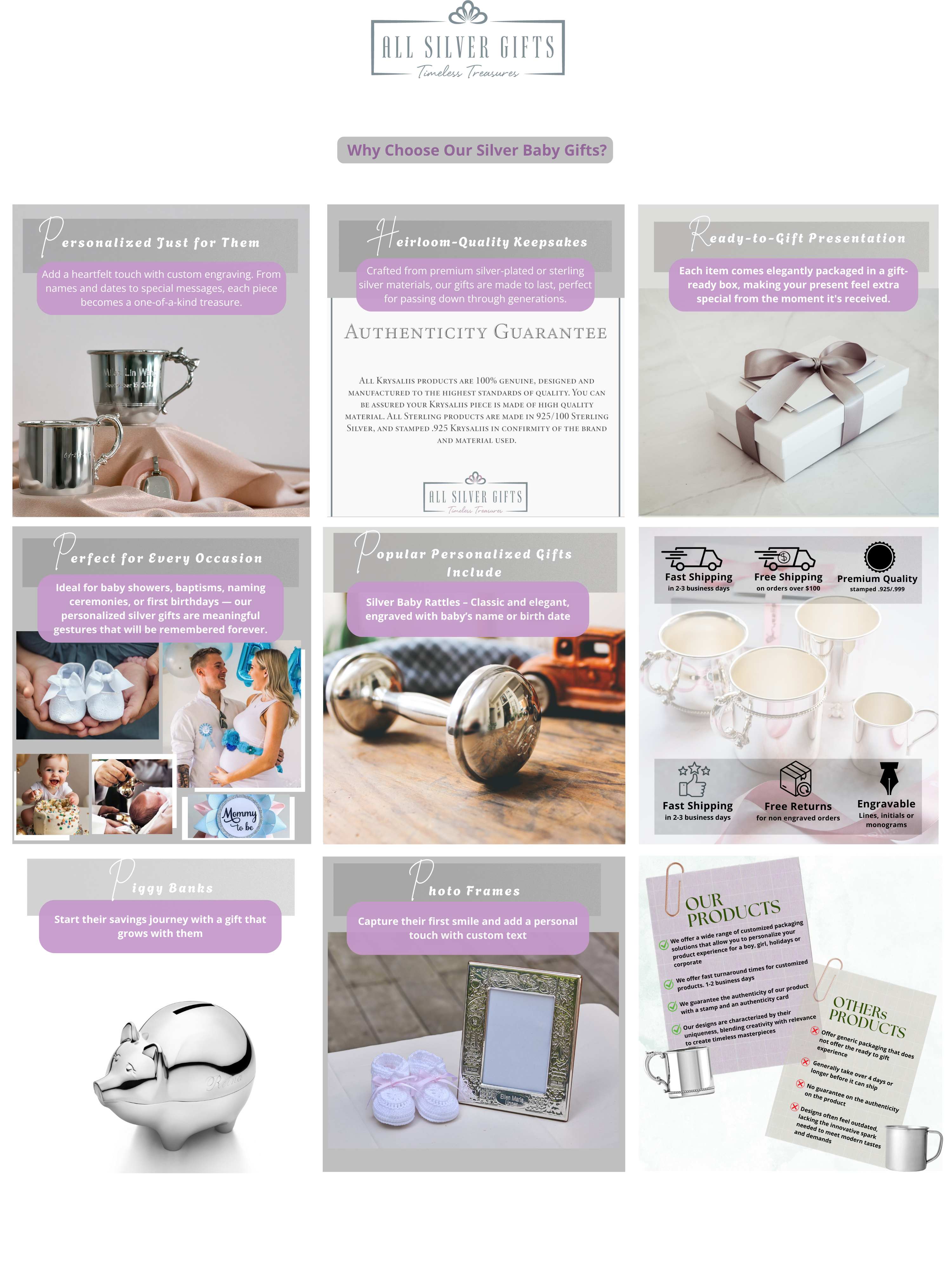 Duck Sterling Silver Baby Feeding Spoon by Krysaliis