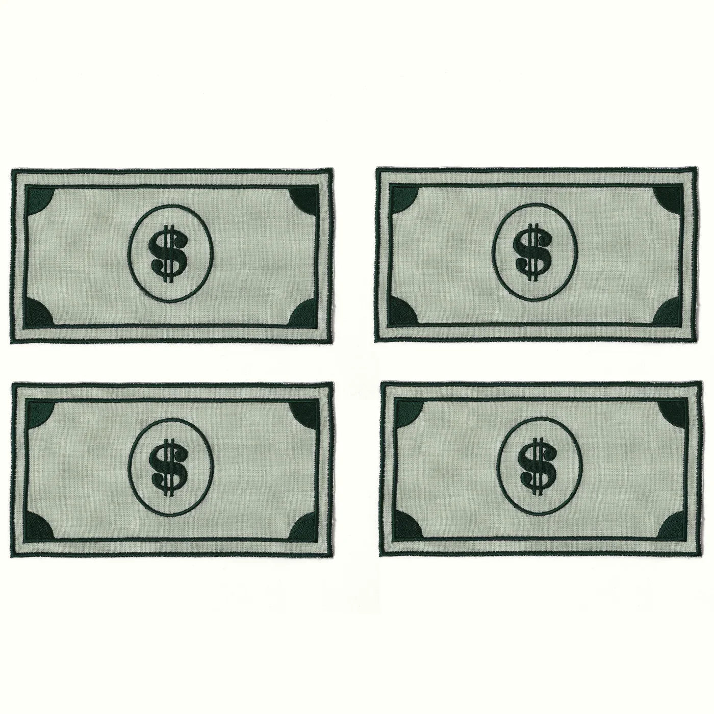 Bank Note Cocktail Napkins - The Mayfair Hall