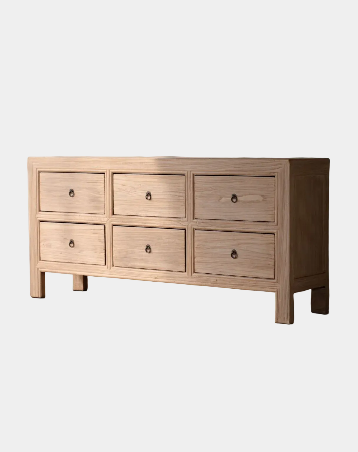 Belia Six Door Elm Dresser