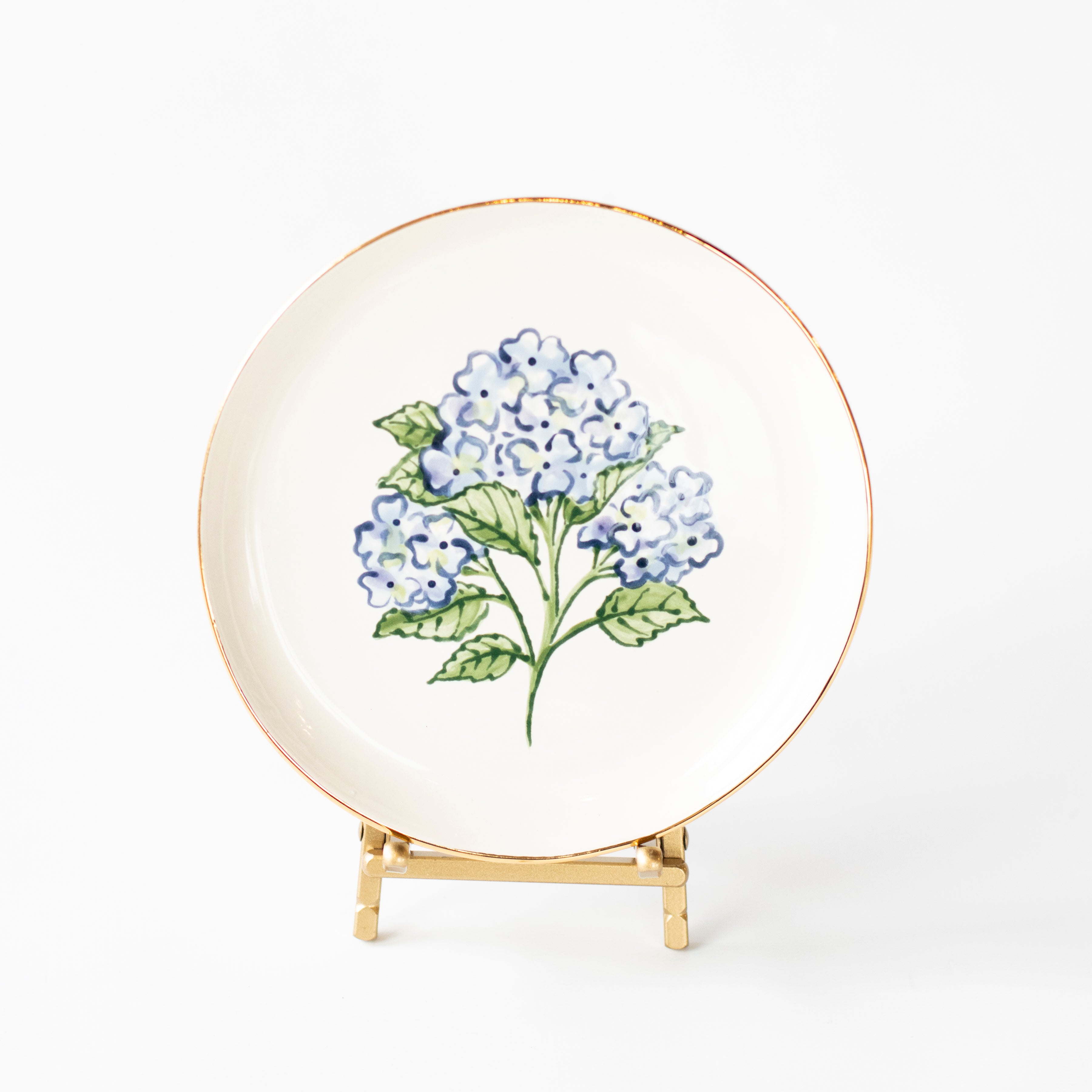 Keepsake Plate in Blue Hydrangea