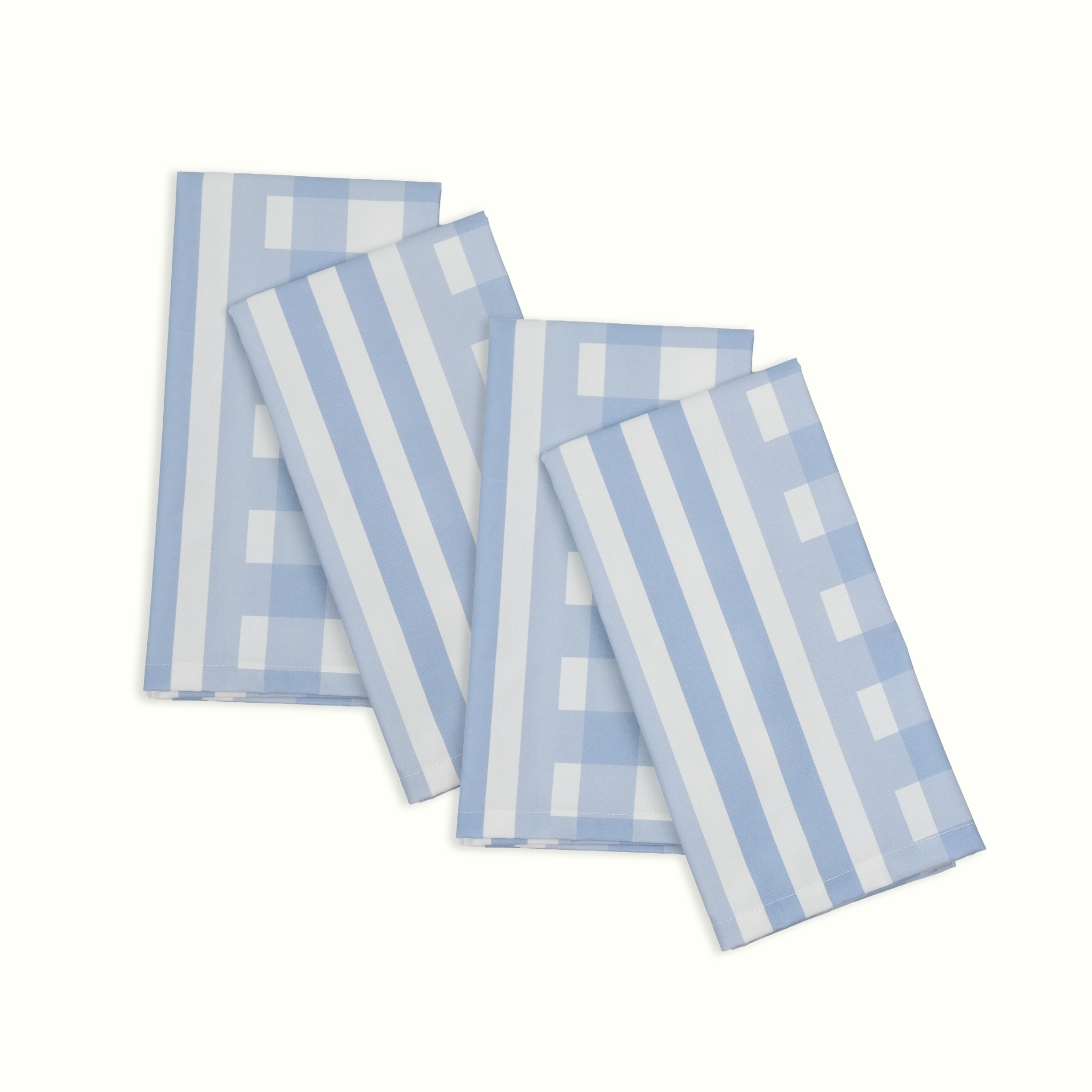 Gingham Cotton Dinner Napkins
