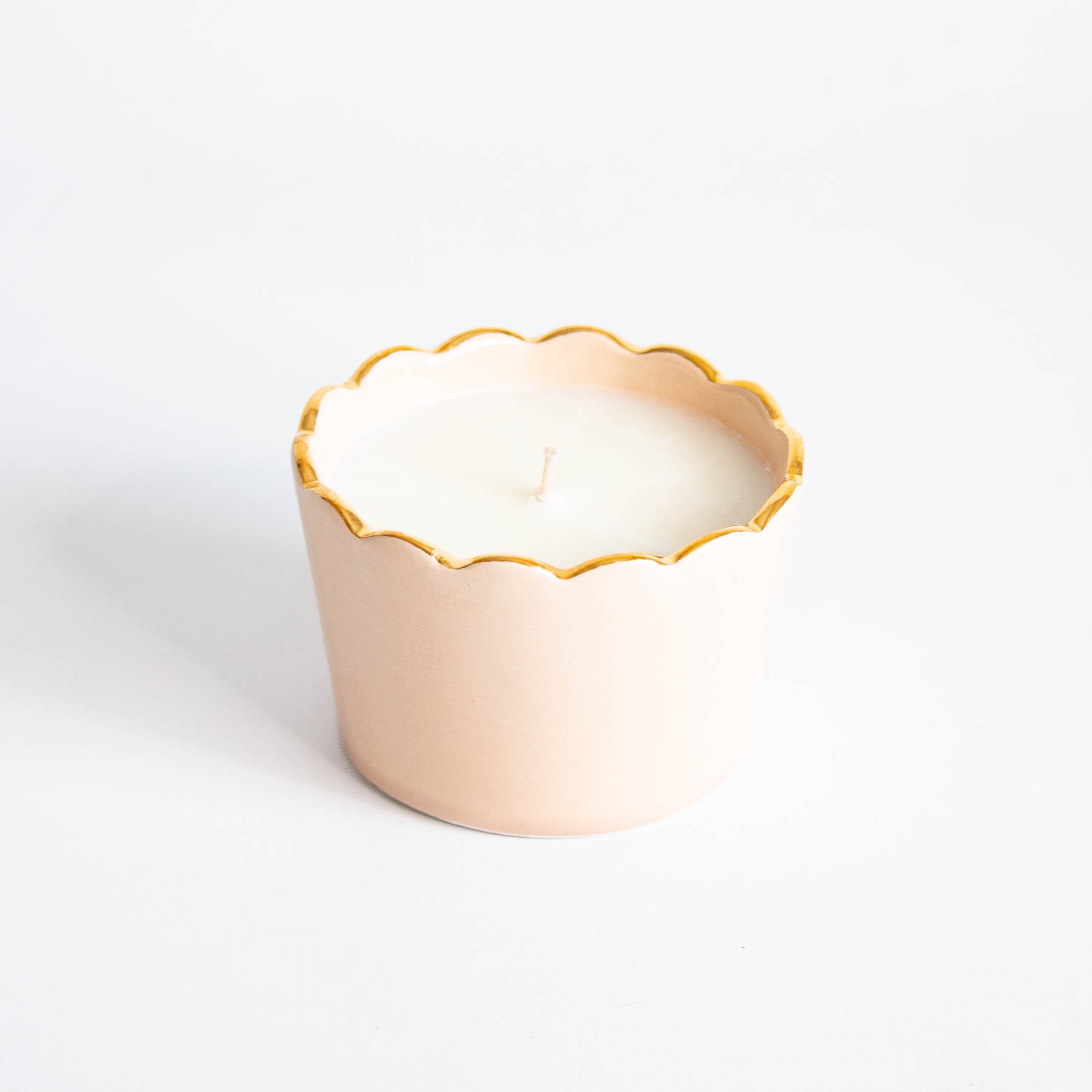 Scallop Candle Cup