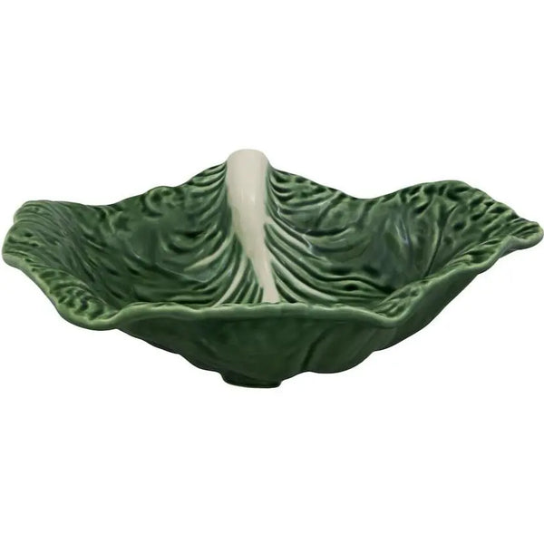 Bordallo Pinheiro Cabbage Green Leaf Plate - The Mayfair Hall