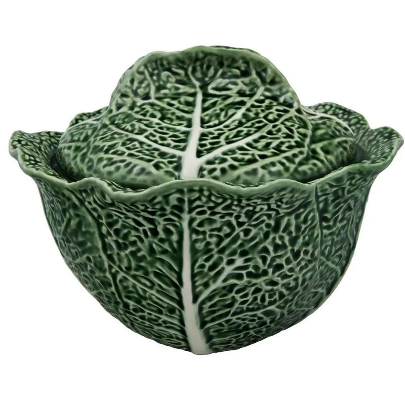 Bordallo Pinheiro Cabbage Green Tureen - The Mayfair Hall