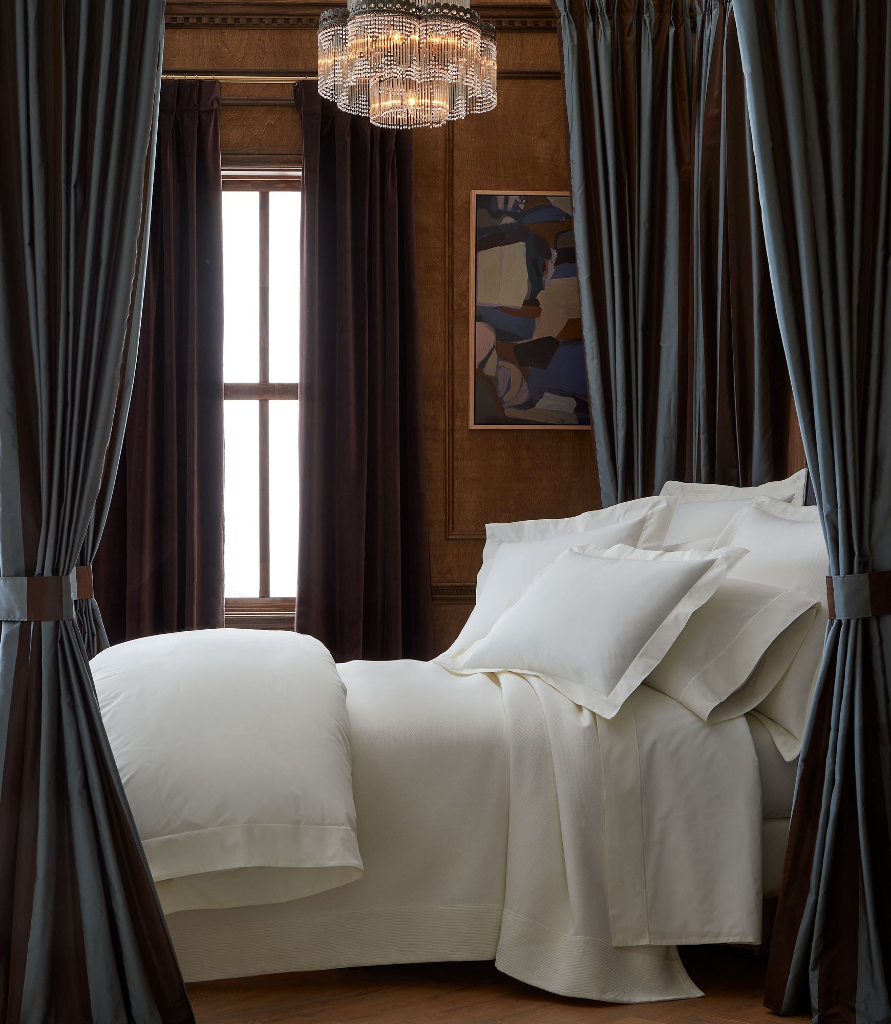 Boutique Ivory Percale Duvet Cover