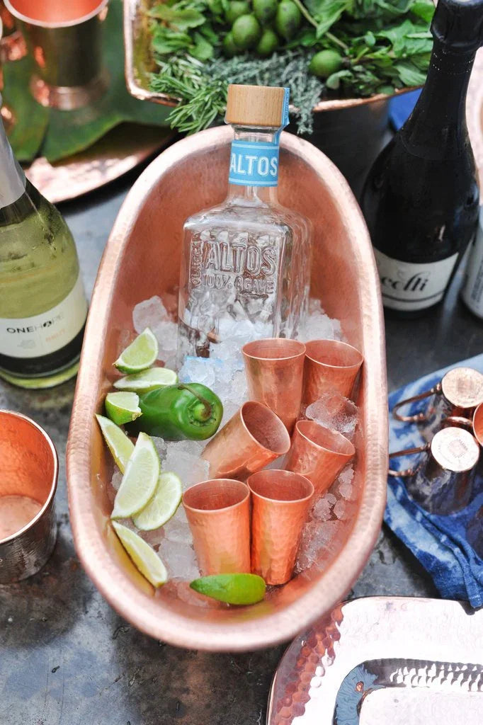 Tequilero Copper Shot Cup - The Mayfair Hall