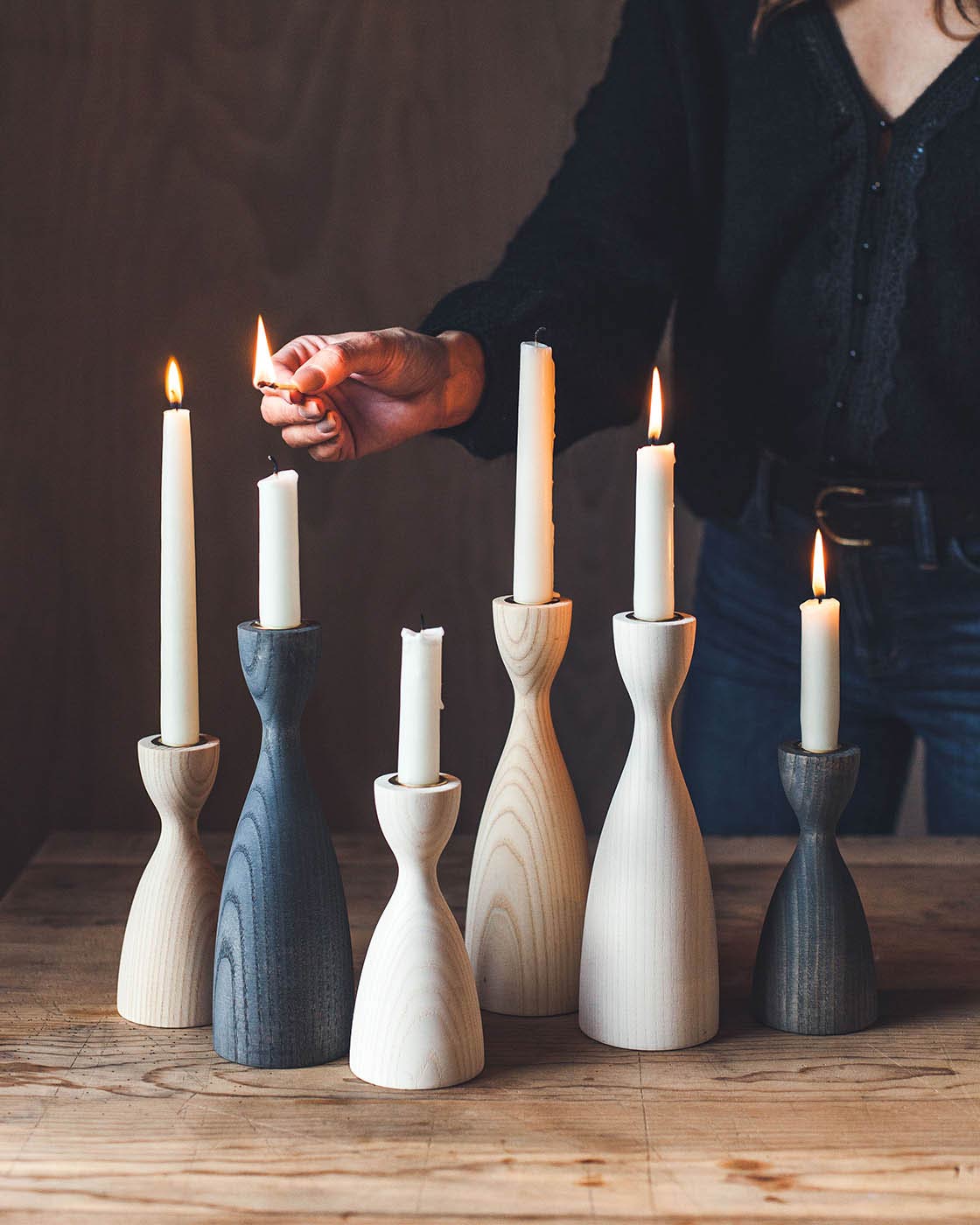 Taper Candles - White