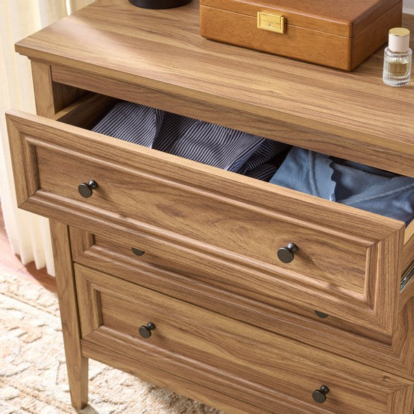 Sondra 3 Drawer Chest in Oak