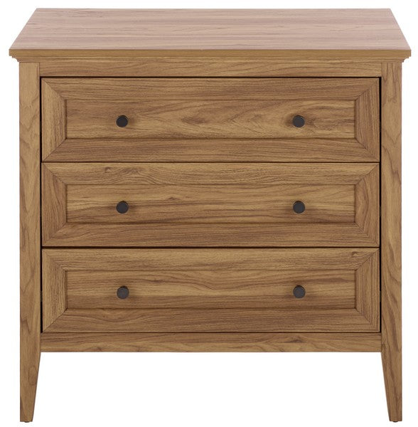 Sondra 3 Drawer Chest in Oak