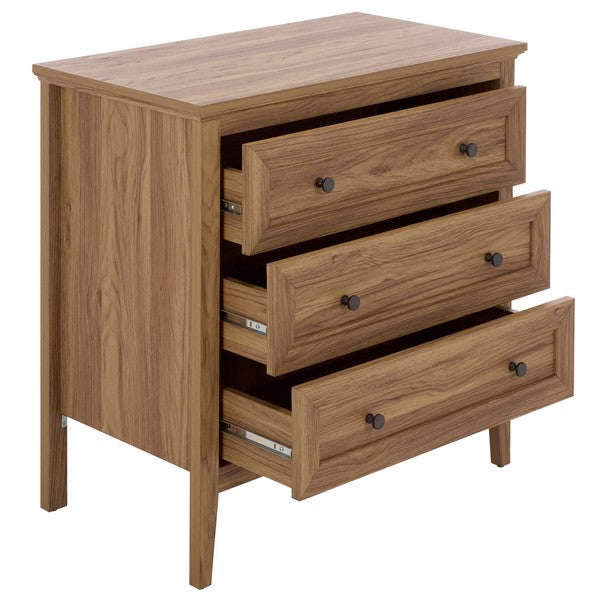 Sondra 3 Drawer Chest in Oak