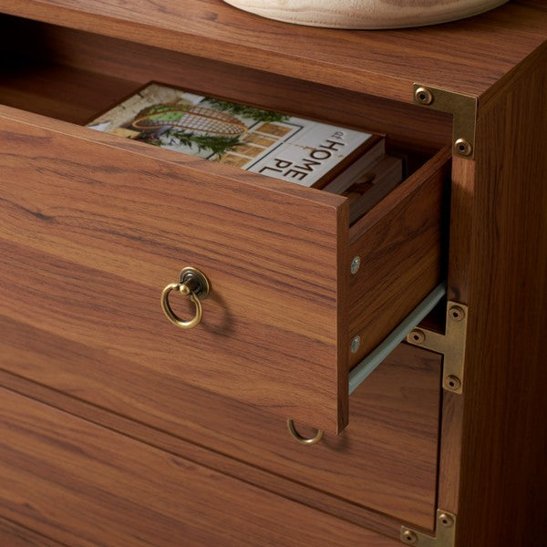 Galio 3 Drawer Chest in Walnut