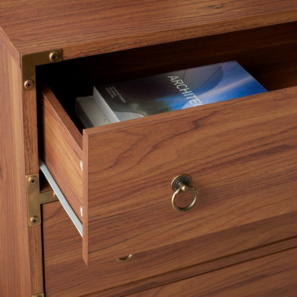 Galio 3 Drawer Chest in Walnut